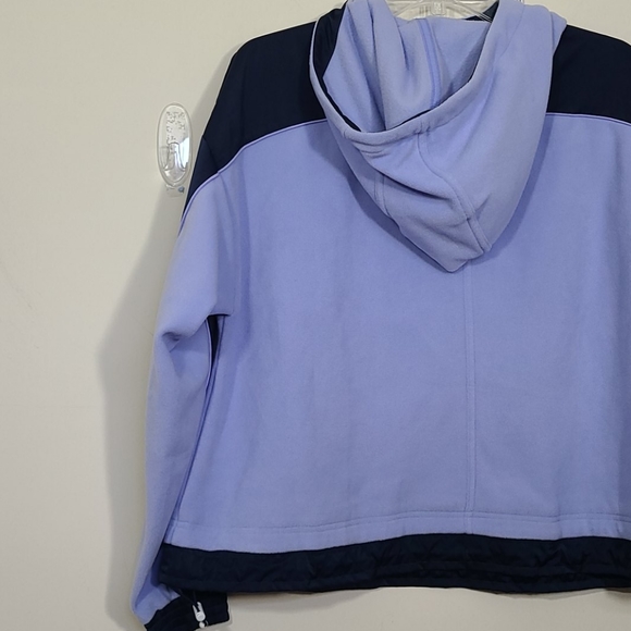 Athleta 1/2 Zip Zion Microfleece Hooded Jacket Size S - Picture 6 of 10